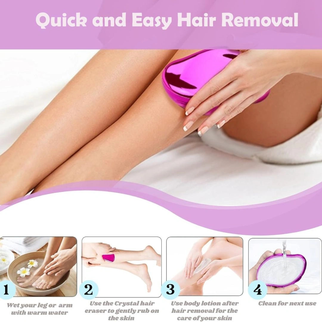 Crystal hair eraser product set